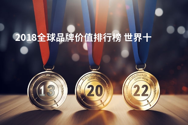 2018全球品牌价值排行榜 世界十大名牌衣服是什么?